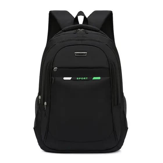 Mochila de Costas Esportiva Impermeável, Bolsa Grande Capacidade Unissex para Escola e Viagem