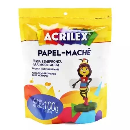 PAPEL MACHE 100G - ACRILEX