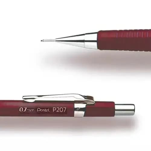 LAPISEIRA PENTEL VERMELHA EBITCHA P207-JB 0,7 PENTEL