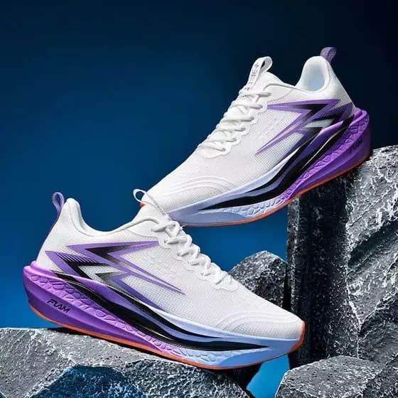 Tênis De Corrida Masculino/Feminino Com Almofada Leve E Placa De Carbono Tamanhos 34-45