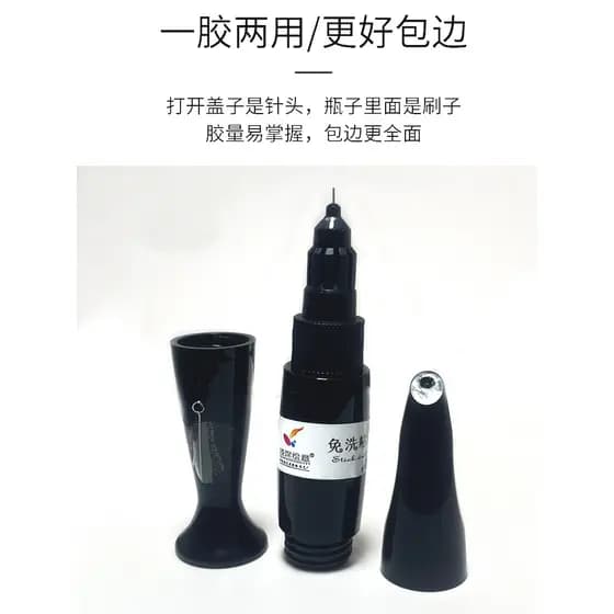 Caneta deslizante para pintura profunda rasa, ferramenta útil de vedação, cola pegajosa de diamante sem enxágue de duas