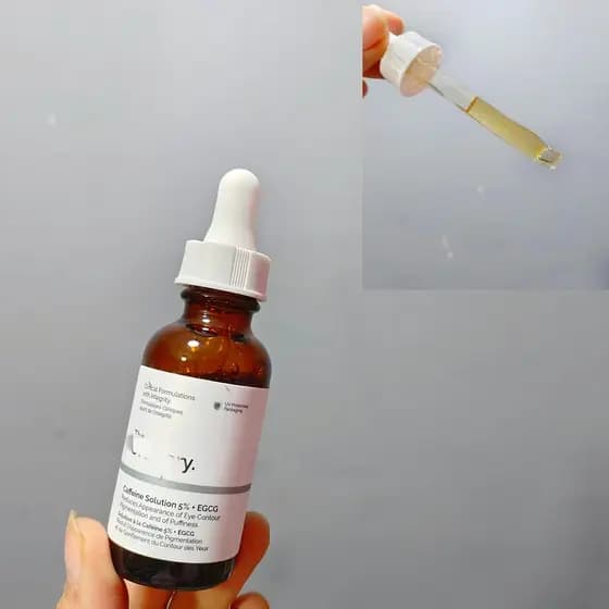 Bens Niu!5% Cafeína + EGCG Eye Serum 30ml Olheiras Bolsas para os Olhos Linhas Finas Inchaço Flutuante