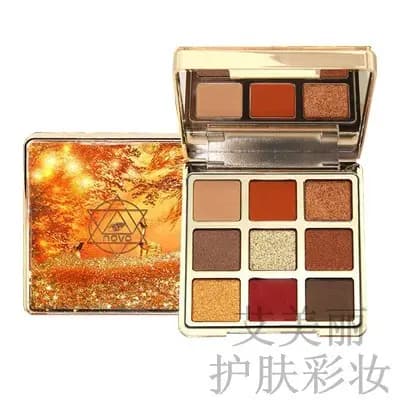 Ins Super Hot Tik Tok Influencer Nicho Bajamas Glitter Paleta de Sombras Feminino Iniciante Fosco Suor Perolado @-