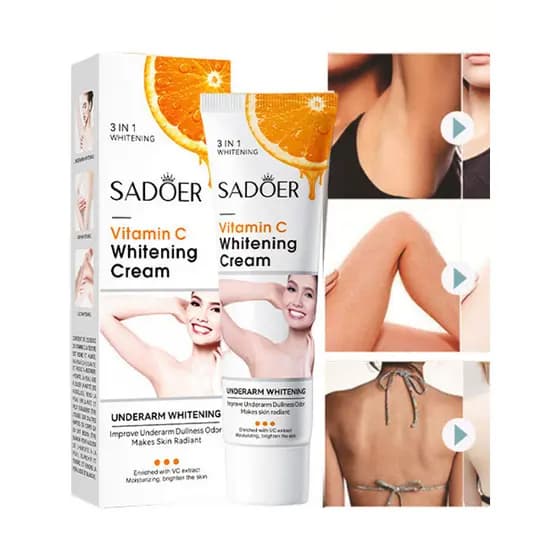 Cremes Corporais Creme Clareador De Axilas Partes Privadas 50g