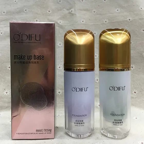 ODIFU ODIFU Base Maquiagem Loção Base Sedosa 30ml Hidratante Maquiagem Primer Base Feminina Creme Tik Tok Estilo Produto