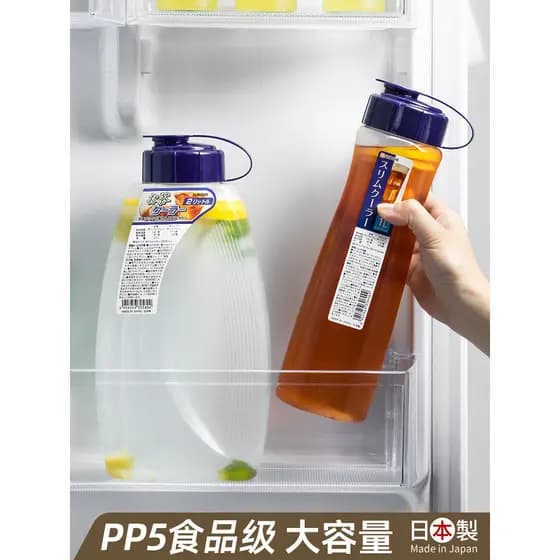 Japão importou chaleira fria resistente ao calor chaleira fria geladeira grande capacidade água fria bule suco Ke