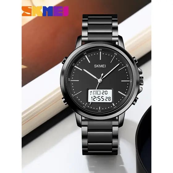 Skmei Moment Beauty Relógio masculino esportivo à prova d'água relógio de quartzo Fashion relógio eletrônico masculino D