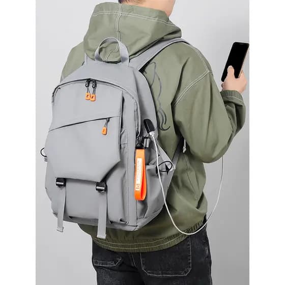 Mochila escolar masculina estudante do ensino médio menino 2025 novo estilo estudante do ensino médio bonito mochila est