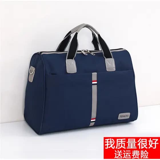 Bolsa de viagem masculina de curta distância Bolsa de viagem portátil de grande capacidade Bolsa de bagagem de um ombro