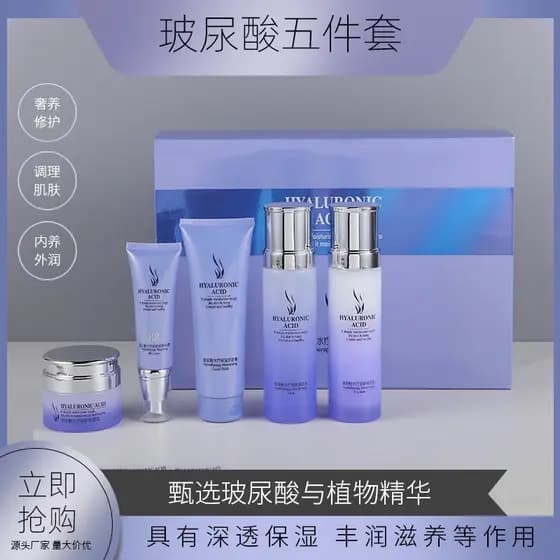 Genuíno quatro estações beleza ácido hialurônico Spa Anti-envelhecimento limpeza creme hidratante BB essência creme para