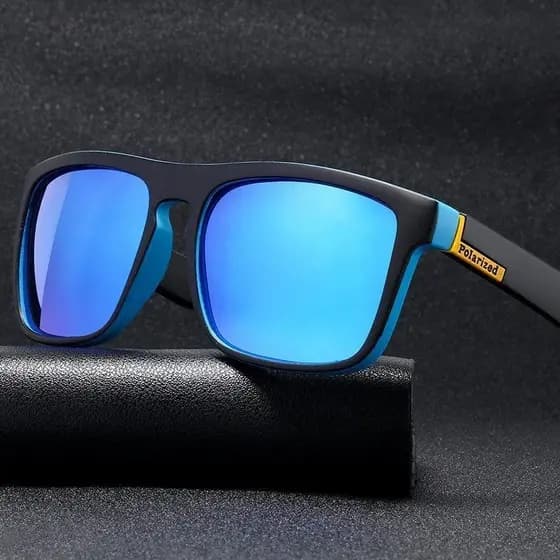 D731 óculos de sol polarizados para ciclismo ao ar livre, óculos de sol retrô esportivos masculinos