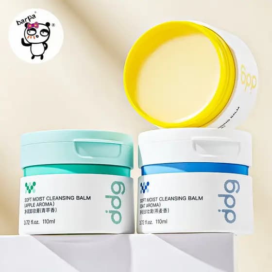 Ddg creme removedor de maquiagem de aveia lichia 3.0 limpeza suave limpeza profunda fácil emulsionar óleo removedor de m