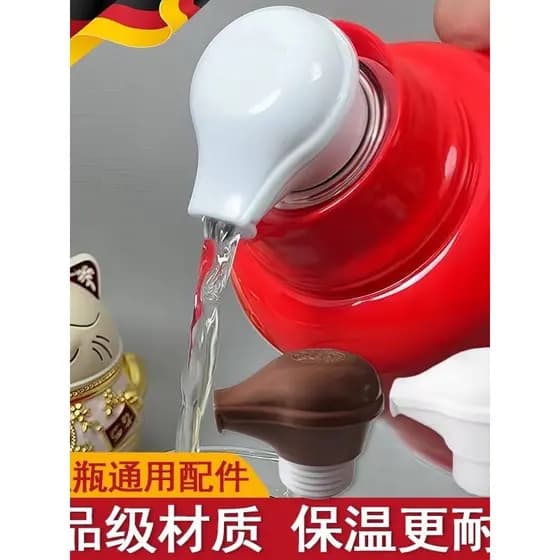 Rolha de garrafa de água alemã de qualidade alimentar Saída de água automática Chaleira quente Rolha de garrafa de água