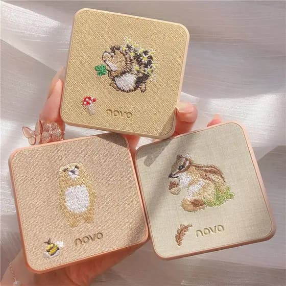 Paleta de sombras de nove cores Phantom of the Jungle Tangram Blush Highlighter Contouring Palette Sombra de sete cores