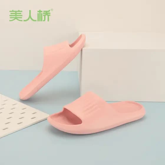 Beleza ponte casal estilo masculino feminino chinelos cor sólida leve confortável senhoras casa chinelos banho banheiro
