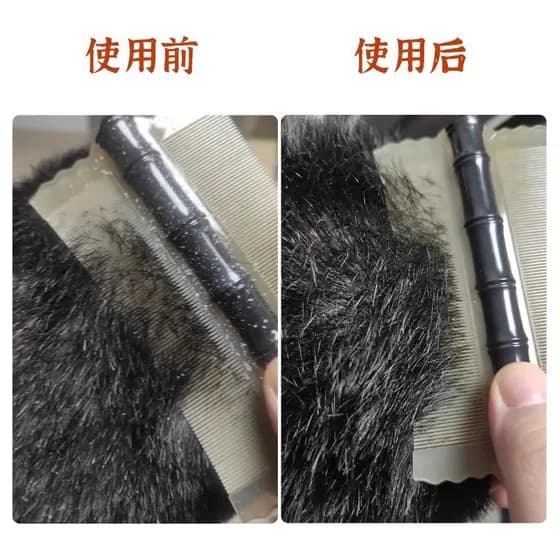 Limpo Ultra-densidade densidade bambu remover piolhos risco doméstico grelha pente feminino Anti-caspa bambu menina Pet