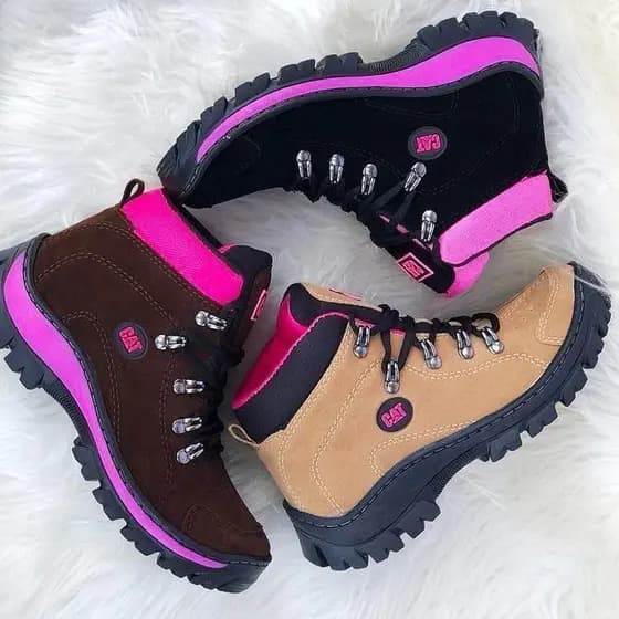 Bota Feminina Caterpillar Adventure/Bota Feminina Inverno/Bota Caterpillar Promoção de Verão