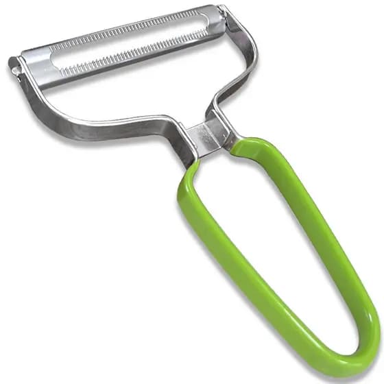 Cortador de rabanete branco de lâmina larga, descascador de melão de inverno e pepino, faca grande para descascar frutas