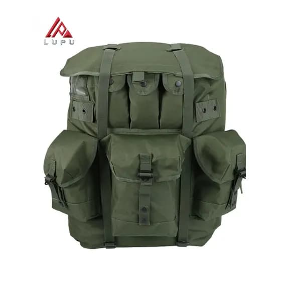 Mochila tática com estrutura de ferro, 70L, selva, acampamento ao ar livre, caminhadas, combate de carga, mochila de gra