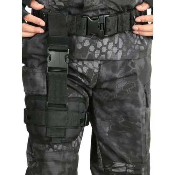 Leggings táticas saco módulo combinação molle perna placa pendurado placa perna saco extensão militar Mini ao vivo CS eq