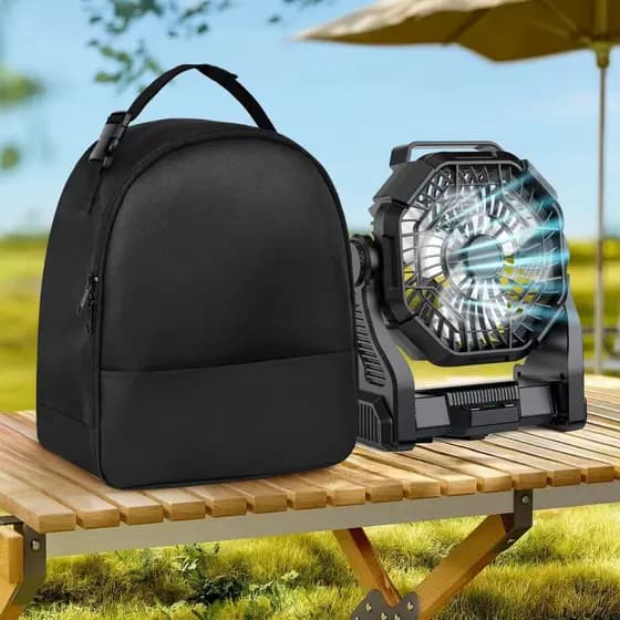 Ventilador de acampamento saco de transporte ventilador ao ar livre portátil caso protetor saco de armazenamento portáti
