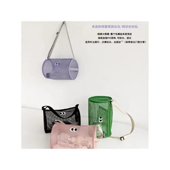 Saco de natação de grande capacidade meninas de um ombro mensageiro viagem portátil saco de higiene pessoal esportes sac
