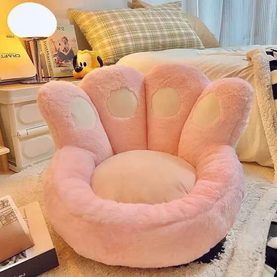 Almofada sem garras chão preguiçoso sentado cais Tatami Futon quarto doméstico Bay janela chão cabeceira pequeno sofá se