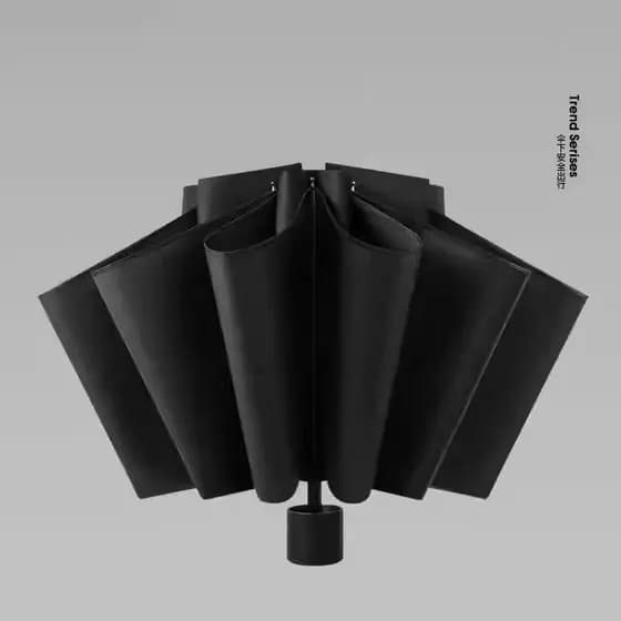 Guarda-chuva Extra grande de 100 cm, grande, dobrável, forte, feminino, chuva ou chuva, guarda-chuva de dupla utilização