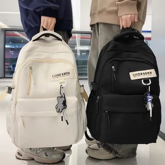 Mochila escolar para meninos, ensino médio, grande capacidade, alto valor, estudantes do ensino médio, estudantes univer