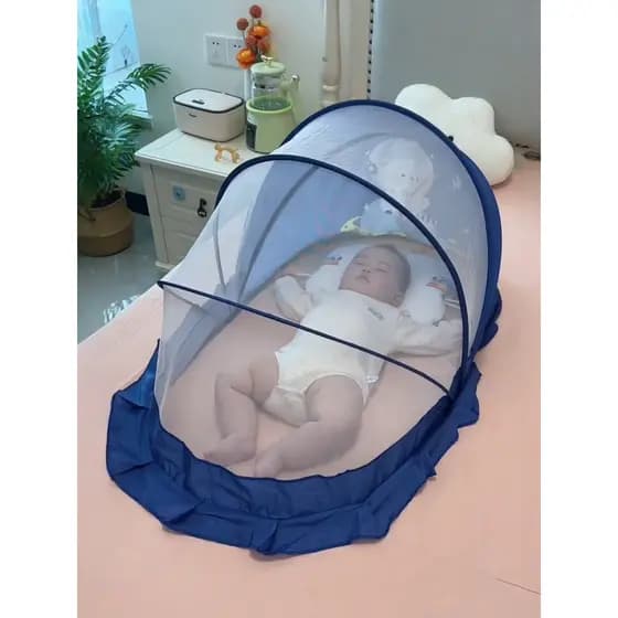 Berço dedicado mosquiteiro doméstico dobrável tipo integrado instalação-livre crianças mosquito capa sombreamento tipo Y