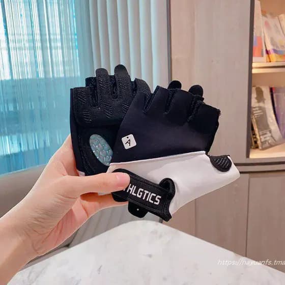 Fitness masculino feminino luvas de meio dedo anti-casulo ciclismo ao ar livre antiderrapante resistente ao desgaste esp
