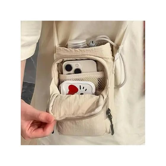 Japonês Mini pequeno saco de ombro portátil trabalho Commuter saco 2025 Super garrafa água quente guarda-chuva saco femi