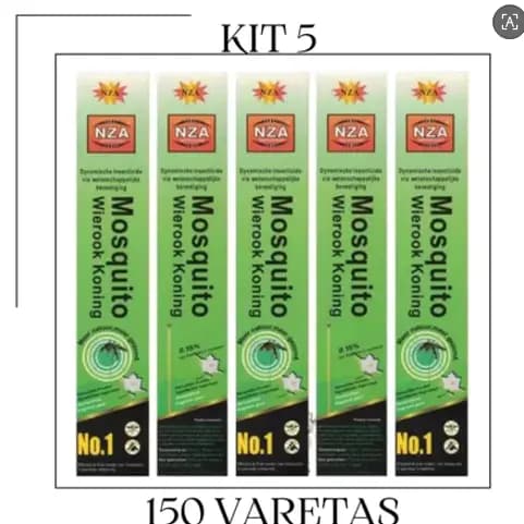 Kit 90 /150/270/360/450 palitos=3/5/9/12/15 CAIXINHAS Incenso repelente mata mosquito para casa toda natural
