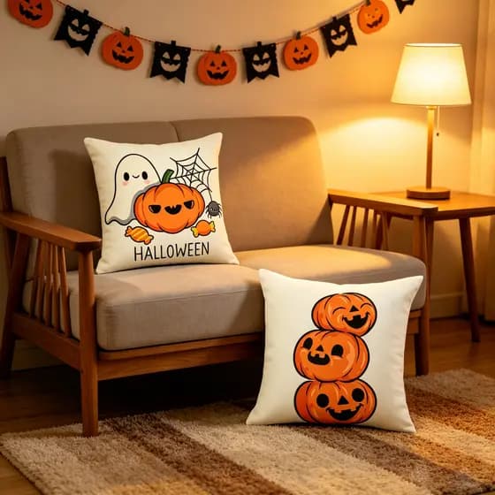 Almofada Fofa Decorativa Estampa Um Lado Tamanho 40x40cm 45x45cm Almofada Sofá Decoração Envio Imediato Todo Brasil