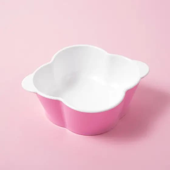 Coreia importado deeuno sem BPA tigela pequena resistente a choques para crianças jardim de infância utensílios de mesa