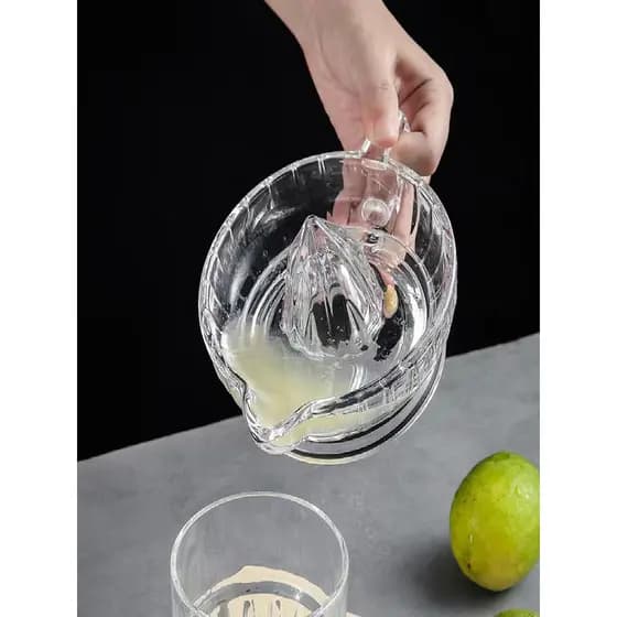 Espremedor Manual de vidro doméstico pequeno espremedor laranja espremedor limão imprensa frutas laranja espremedor
