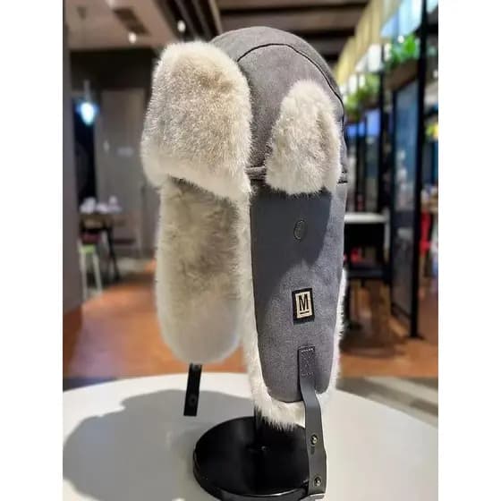 Lei Feng chapéu masculino inverno ciclismo veículo elétrico à prova de vento chapéu à prova de frio quente ferramenta út