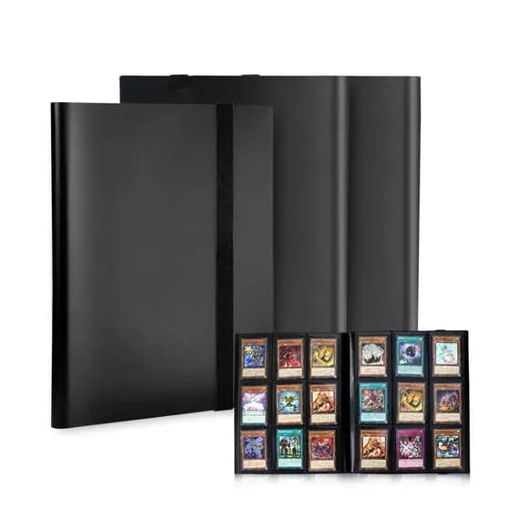 Cartão livro cartão de armazenamento livro cartão saco crianças coleção livro Pokémon jogo rei coleção cartão livro 4/9/