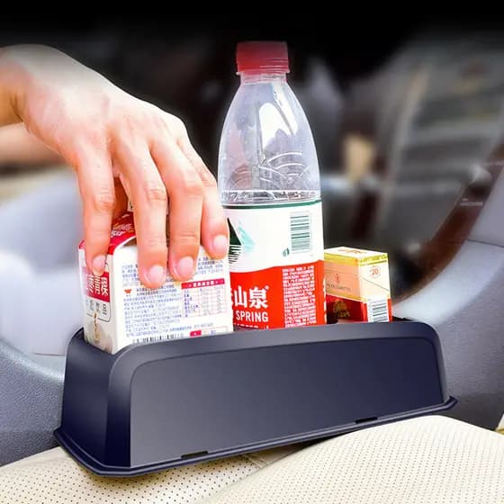 Suporte de copo de água para carro, caixa de armazenamento para assento de carro, caixa de armazenamento, apoio de braço