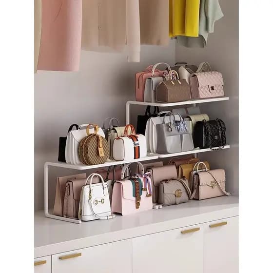 Saco de armazenamento ferramenta útil guarda-roupa Multi-camada rack de armazenamento grande capacidade em camadas rack