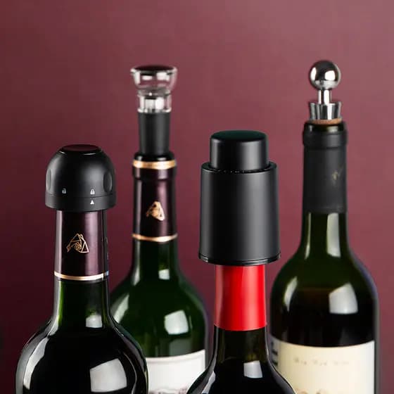 Rolha de champanhe criativa doméstica vácuo rolha de vinho tinto selado vinho Silicone fresco-mantendo garrafa rolha tam