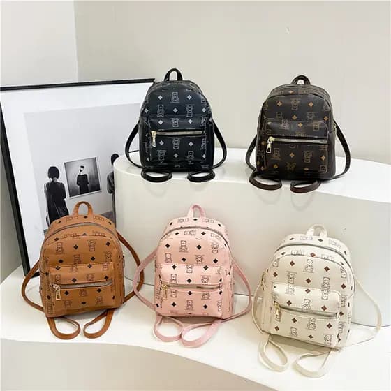 Mochila feminina mochila feminina 2025 novo estilo moda High-End sentido mochila meninas estudantes universitários bolsa