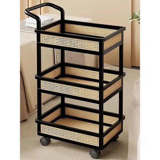 Carrinho dedicado para salão de beleza, carrinho médico multicamadas de chão, Rack de armazenamento, tanque, fisioterapi