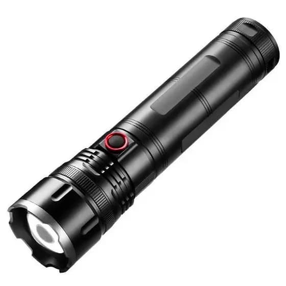 Alemão lobo solitário usando canhão lanterna de luz forte 2025 novo Zoom Super brilhante Laser branco verão lótus recarr