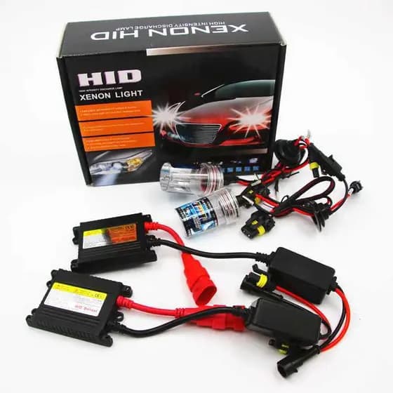 05BB DC Xenon Lamp Set Lastro Set Luz do carro Farol 6000K modificado