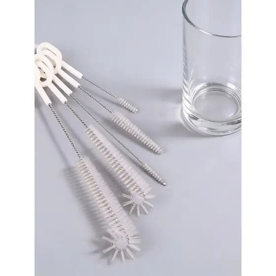 Escova de palha C1pq801-escova pequena escova de palha fina escova de tubulação de água escova de tubo de teste pequeno