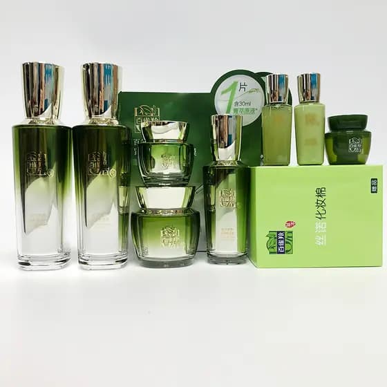 Baique Ling Hengcai Nova Beleza Caixa de Presente Premium Anti-Rugas Firmador Reparação Sensível Ácido Hialurônico Estoq