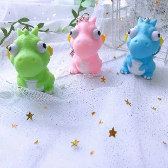 Qingyifang olhando olho brinquedos dinossauro pitada brinquedos de descompressão estudantes aliviar o tédio brinquedos c