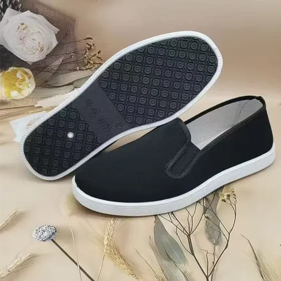2026 novo antiderrapante montanhismo lona espessada respirável sapatos de trabalho casuais pai velho pequim um-P