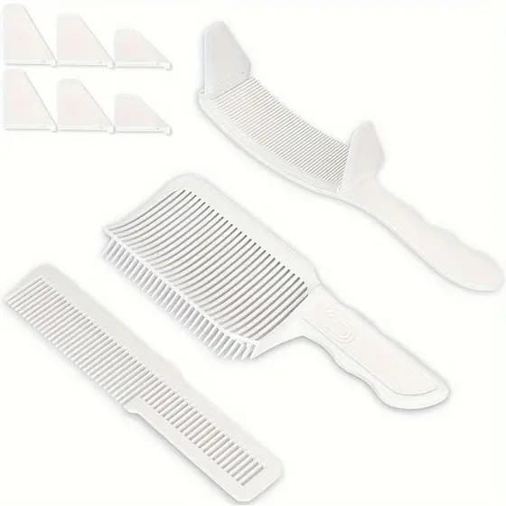 Salão de cabeleireiro profissional cabeleireiro corte de cabelo pente de cabelo dedicado borda corte de cabelo barbeiro